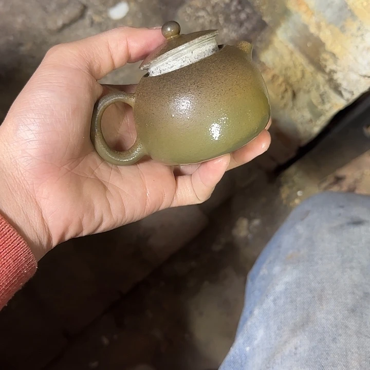 茶壶紫砂坭兴陶柴烧