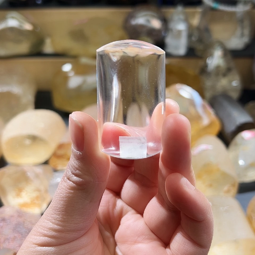 水晶未镶嵌手串水晶无事牌