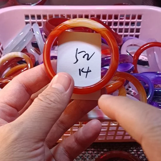 玛瑙/玉髓未镶嵌手镯