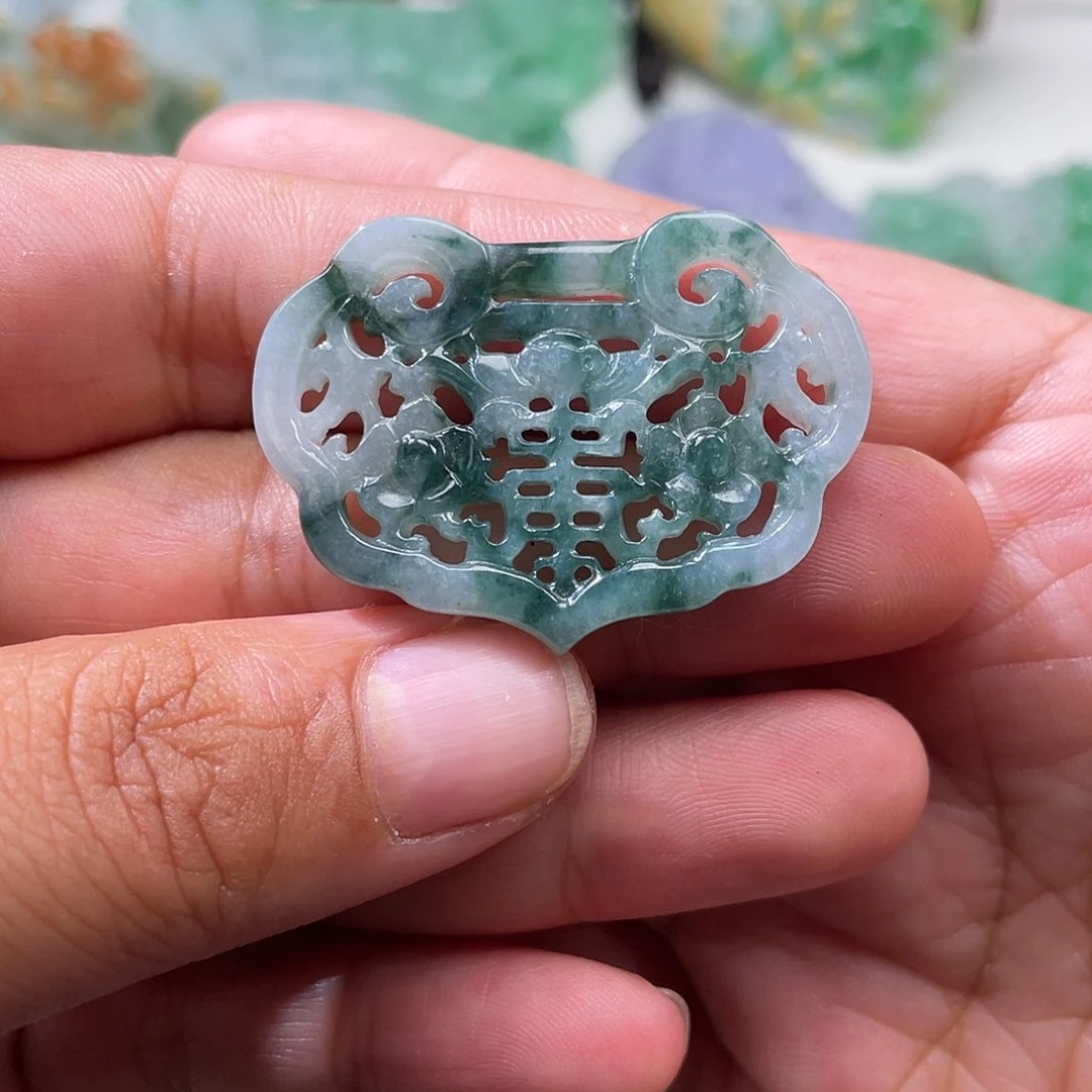 颈饰未镶嵌翡翠翡玉缘翡翠