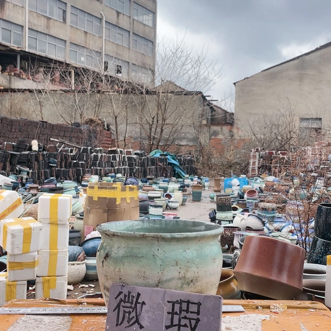 无铅玻璃小**可宜兴紫砂花盆