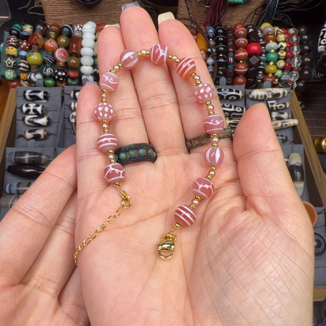 玛瑙/玉髓未镶嵌手链