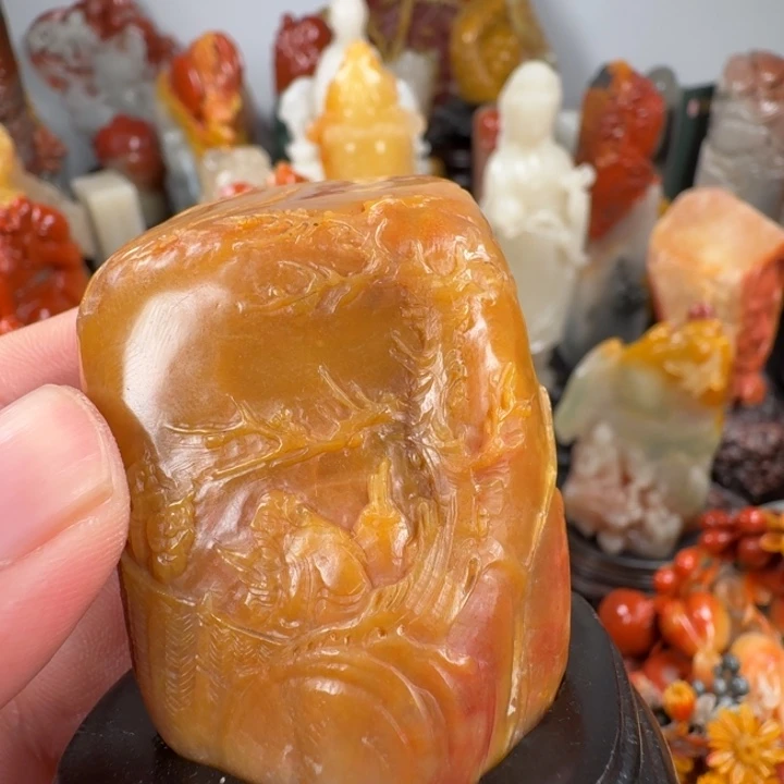 寿山石寿山石鹿目