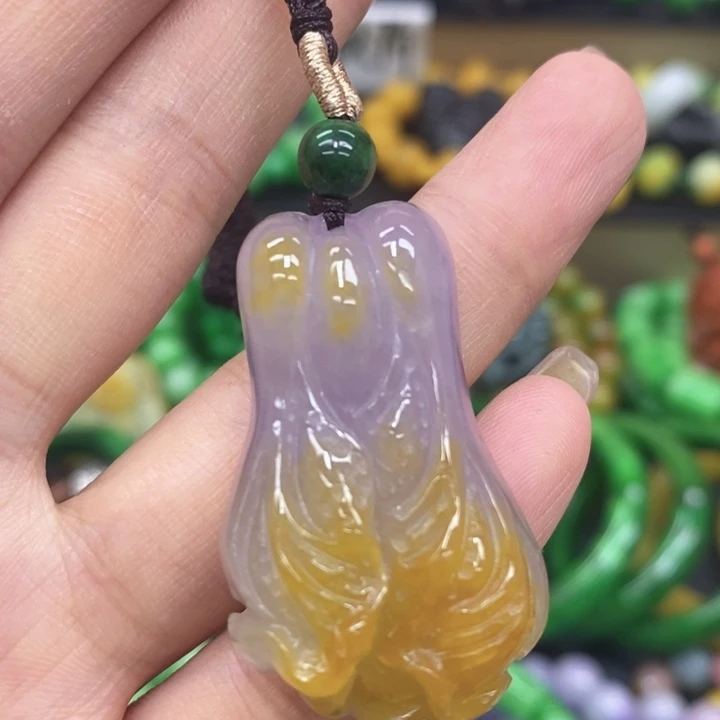 颈饰未镶嵌翡翠项链8