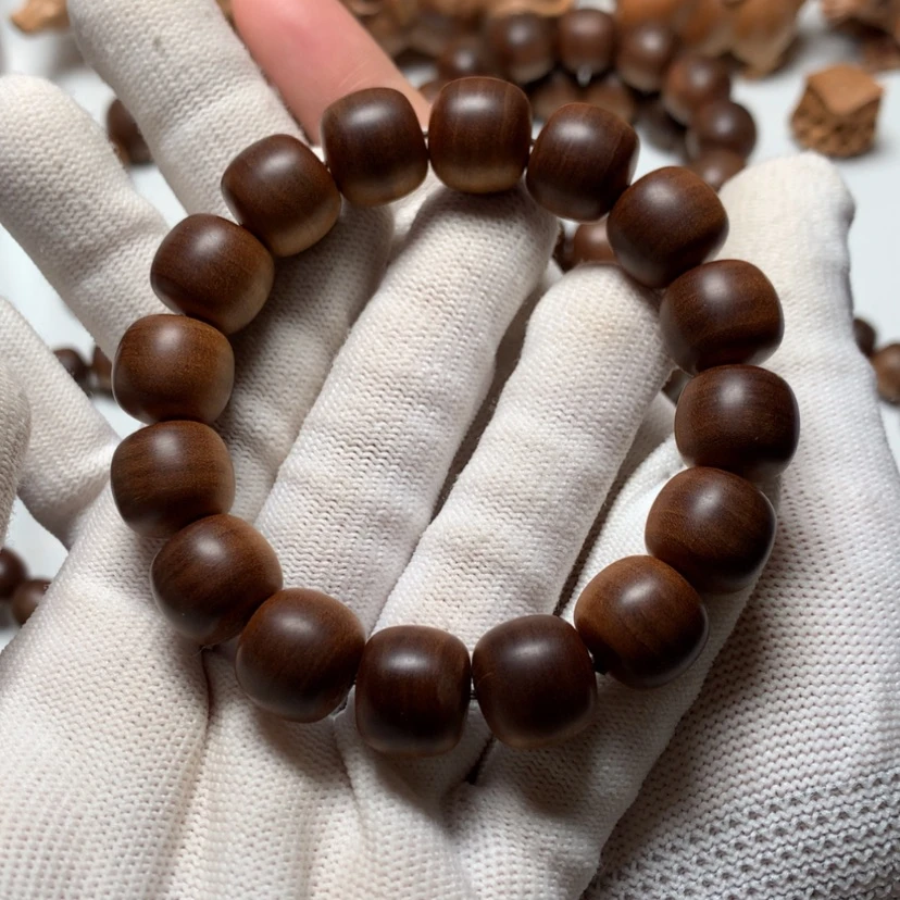 【闪购商品】檀香木手串/手链檀香手串13*14微瑕