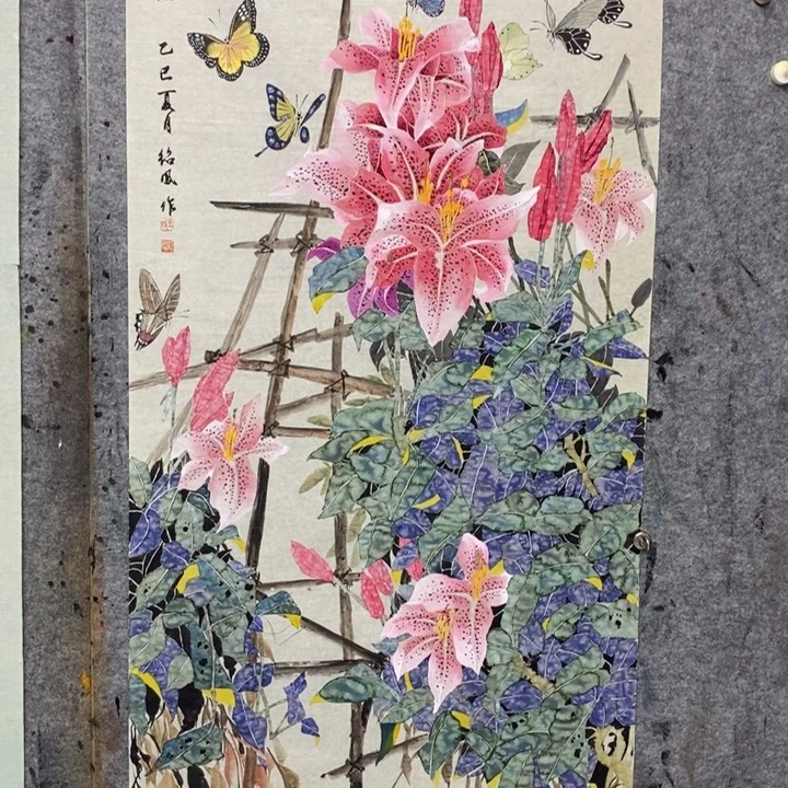 国画亲笔手绘原创