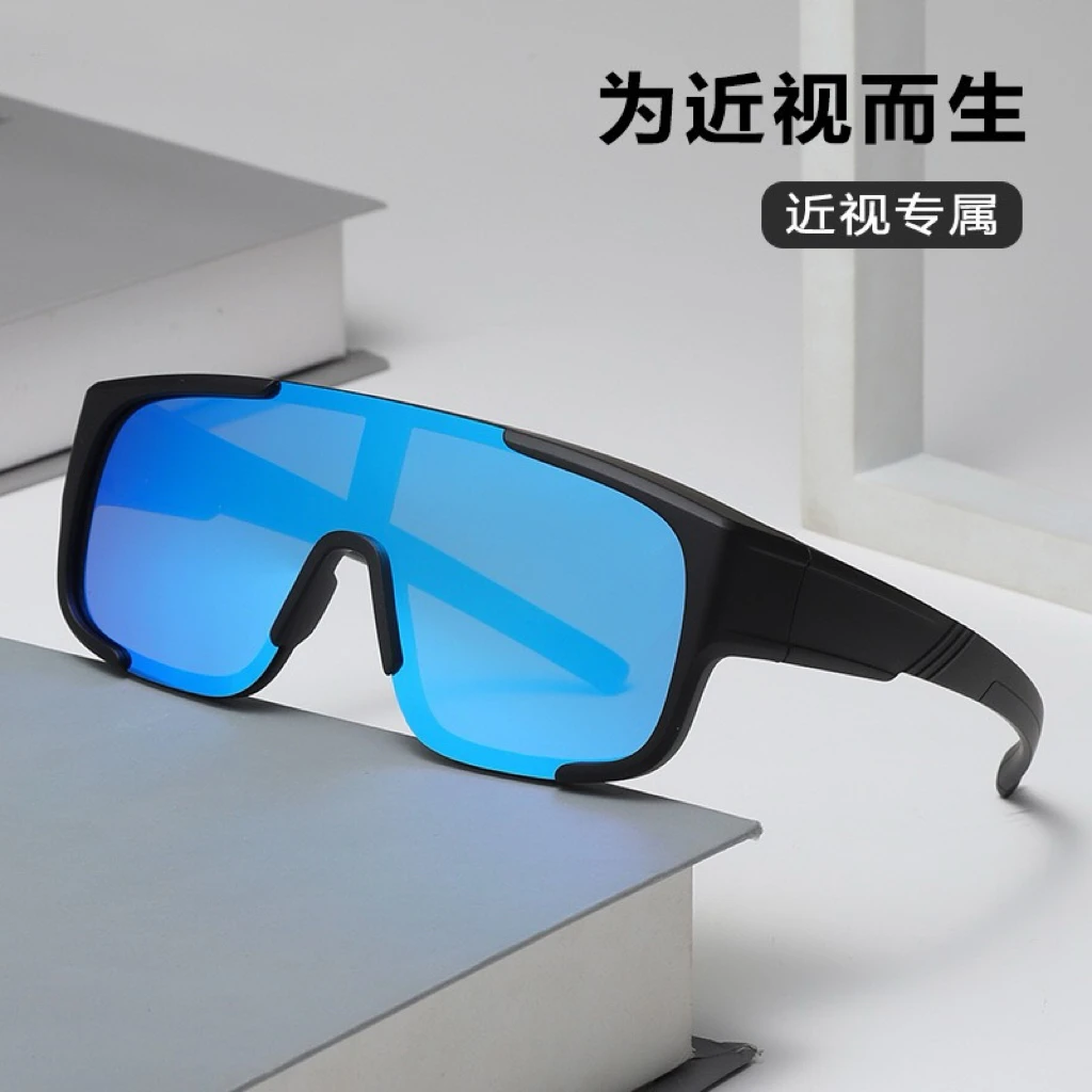 【近视套镜】眼镜跑步骑行近视太阳镜套镜眼镜跑步骑行户外偏光男款