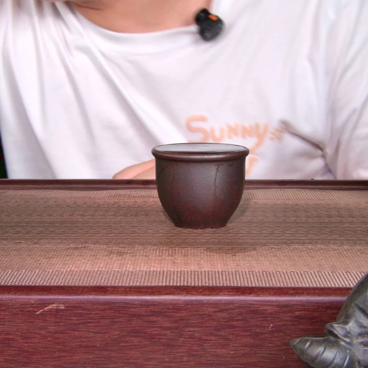 茶杯紫砂高货放漏