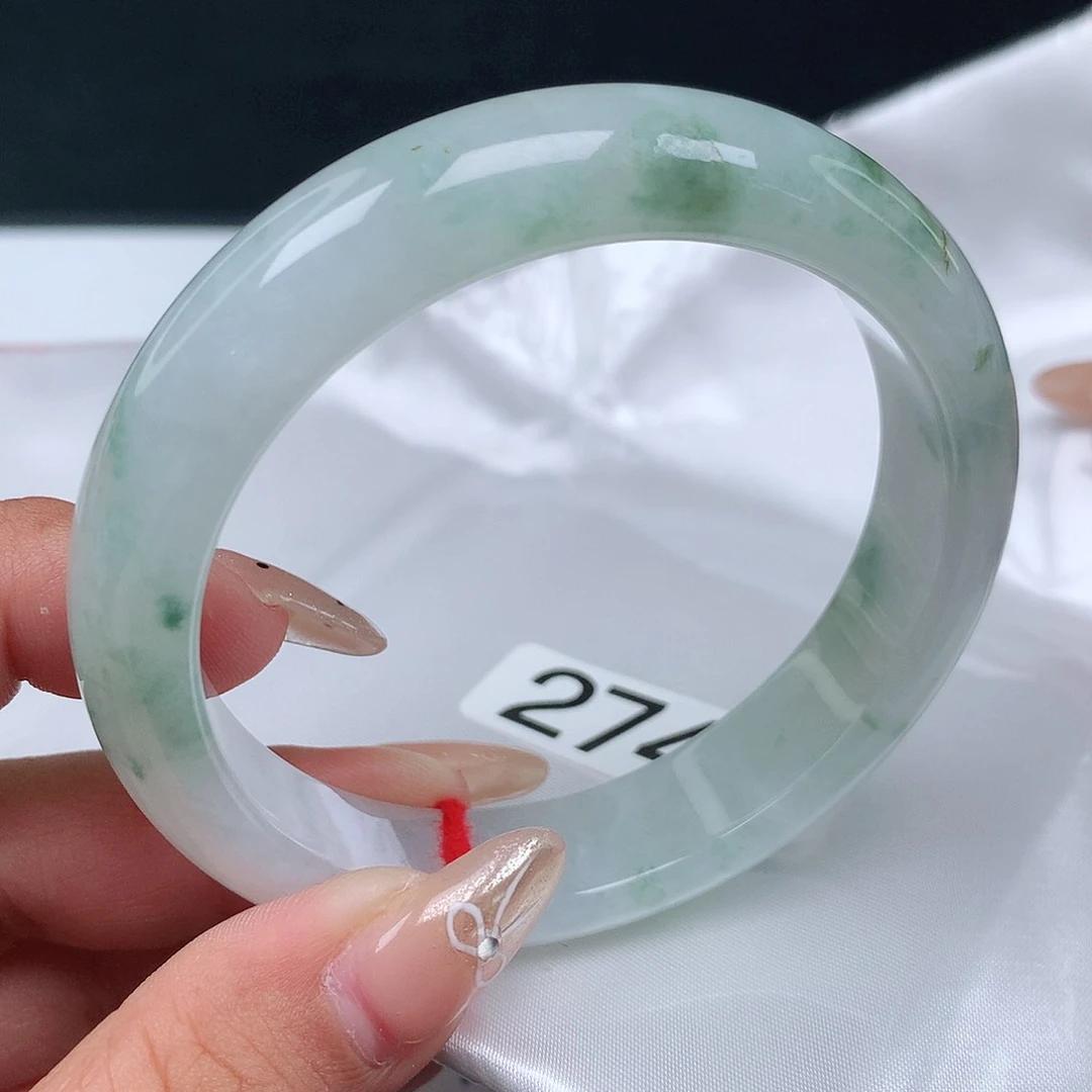 未镶嵌手镯翡翠2744