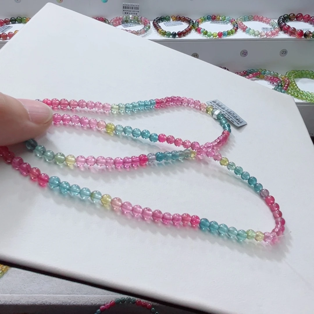 手链未镶嵌碧玺奶****?碧玺手链