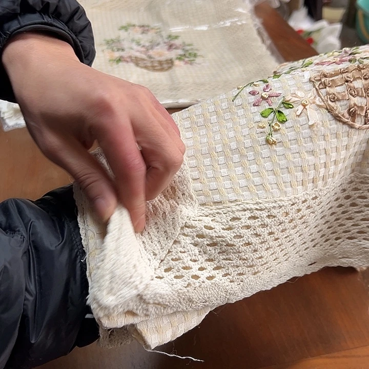 毛绒亚麻棉052-45/45厘米