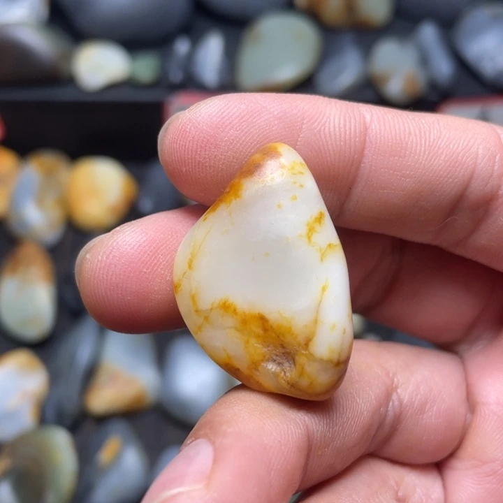 和田玉未镶嵌挂件3