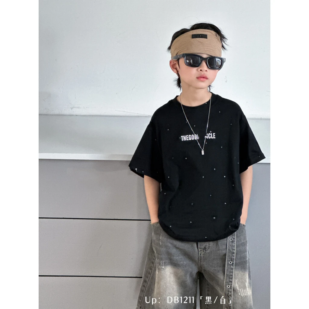 11211高端潮流时尚百搭童装休闲T恤B9-2-3