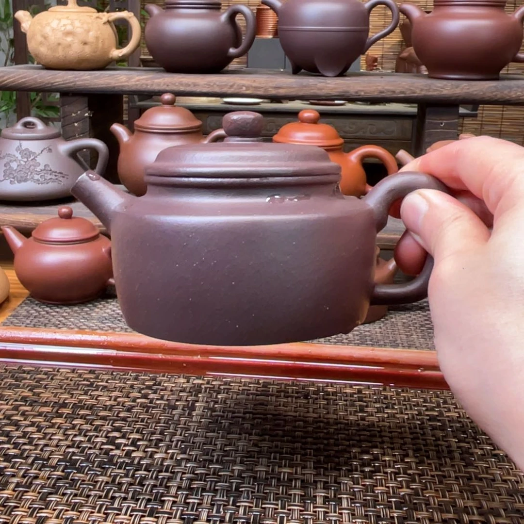 茶壶紫砂宜兴原矿紫砂手工制210