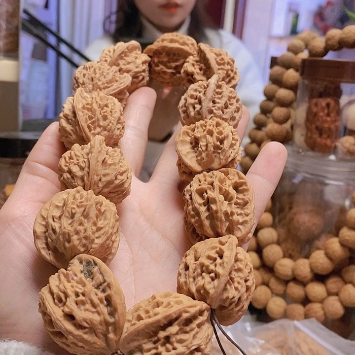 【闪购商品】文玩核桃把件32盘山手持