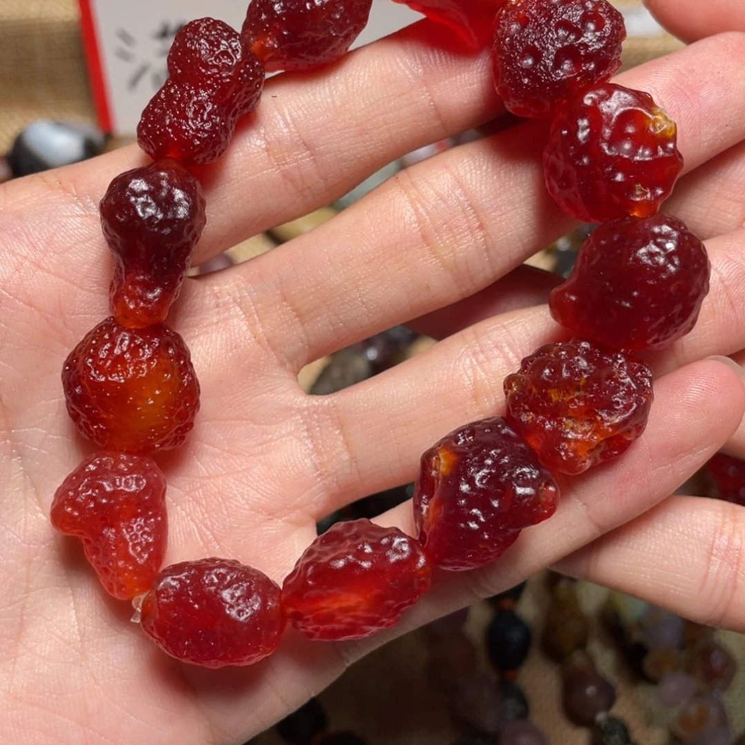 玛瑙/玉髓手链未镶嵌