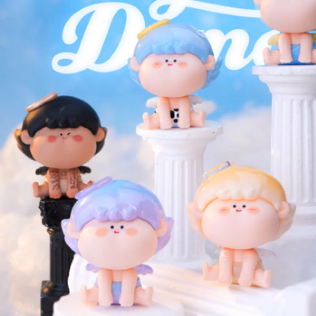【拆盒】阿玛莉莉丝天使与恶魔系列潮玩盲盒可作礼物的可爱公仔摆件