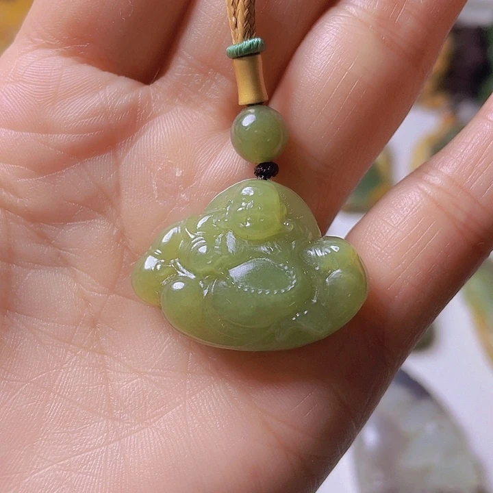 和田玉挂件未镶嵌把*胡