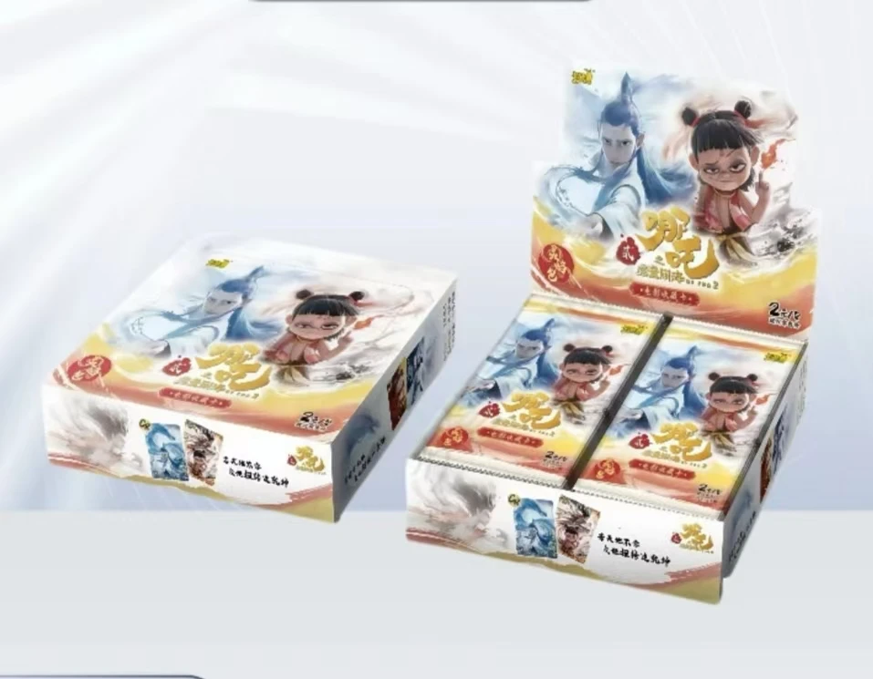 【拆卡】PLAY 卡游哪吒 灵焰包 第一弹收藏卡牌产品-默认代拆