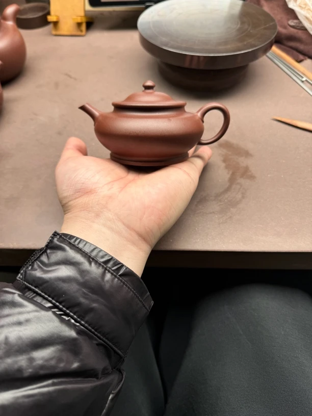 蒋吉祥制 合欢壶 底槽清60目 半手工 160Cc