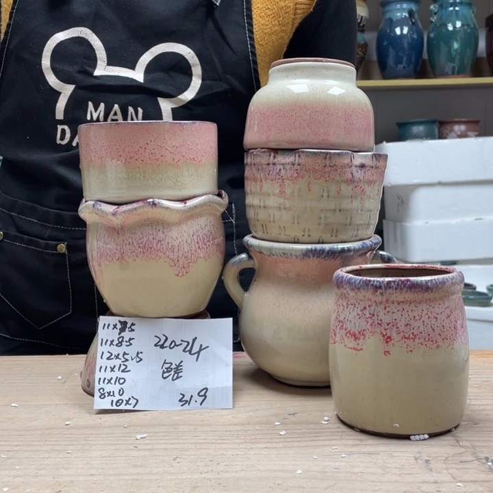 紫砂花盆多肉花盆微瑕24