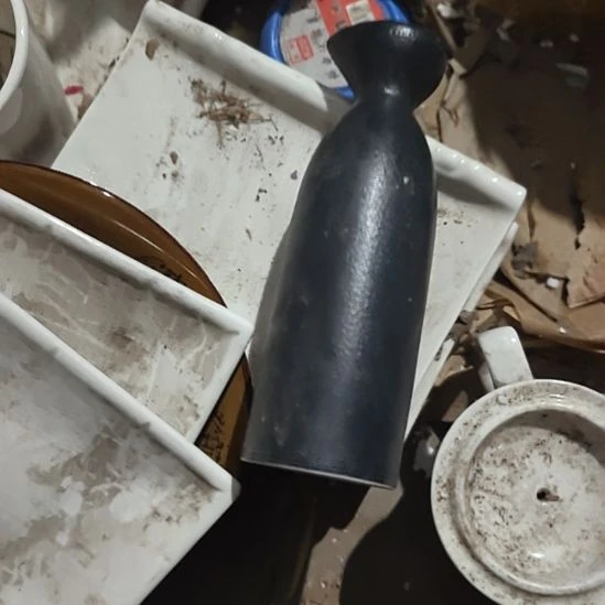 瓷发两个汤酒壶，国营四厂库存
