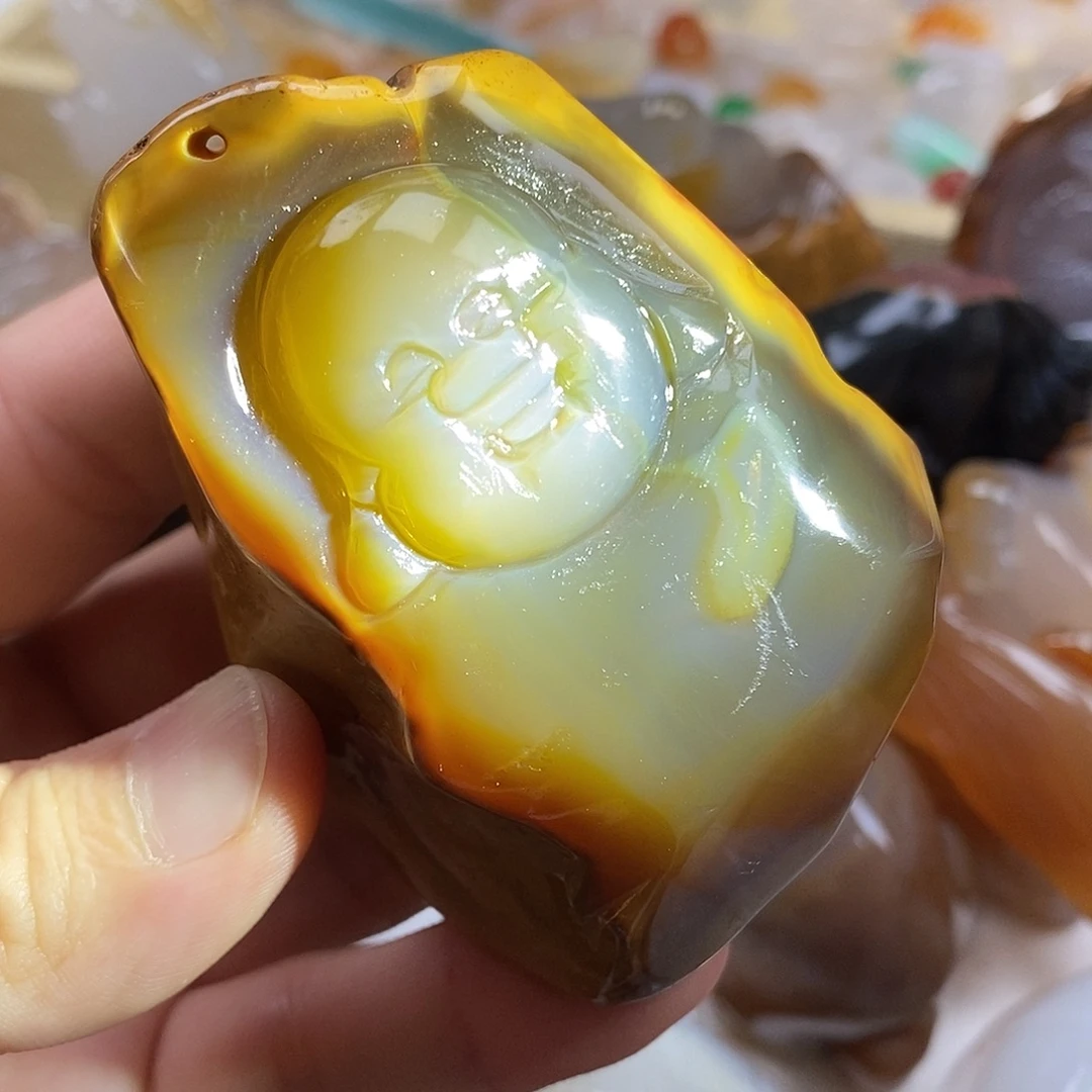 玛瑙/玉髓未镶嵌颈饰
