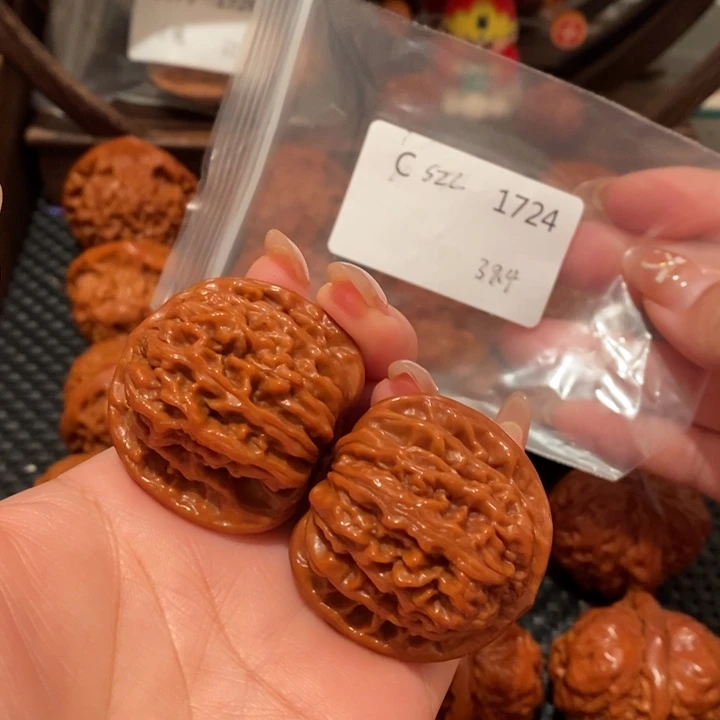 文玩核桃把件精品四座楼