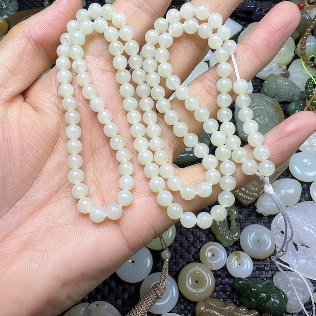 和田玉未镶嵌吊坠(不含链)卡5.3