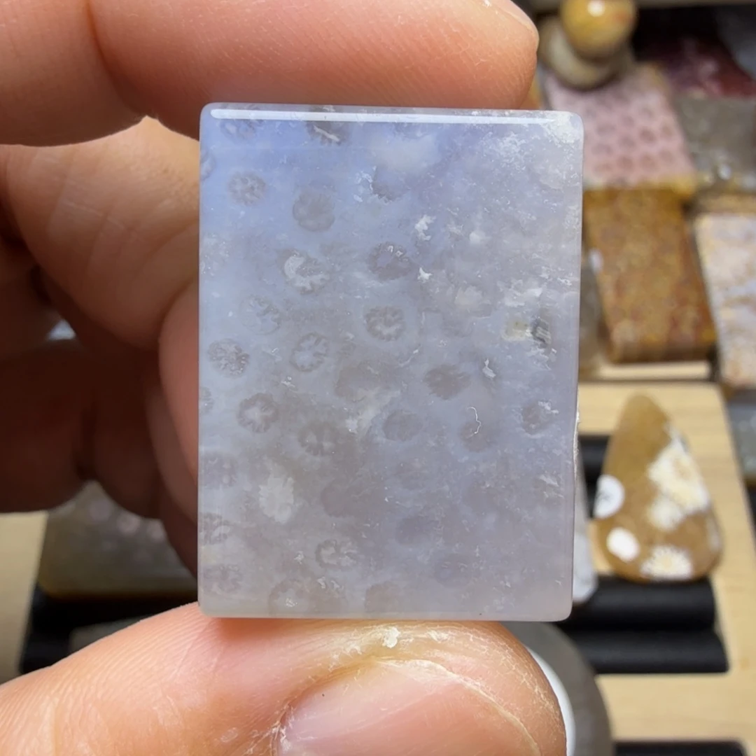 硅化玉未镶嵌纯天然色有机玉石保真色