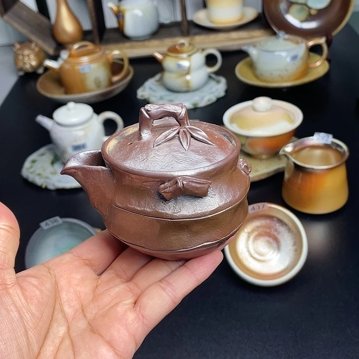 燃薪柴烧茶器主人杯