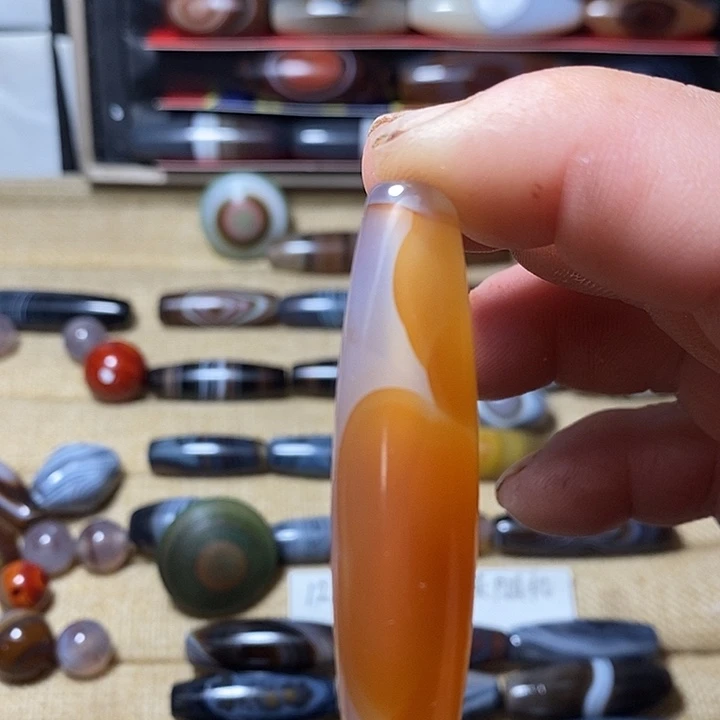 玛瑙/玉髓合金颈饰