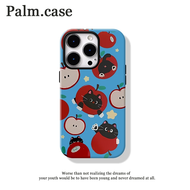 菲林二合一适用苹果/华为/oppo/vivo/小米/一加手机壳16p卡通小猫