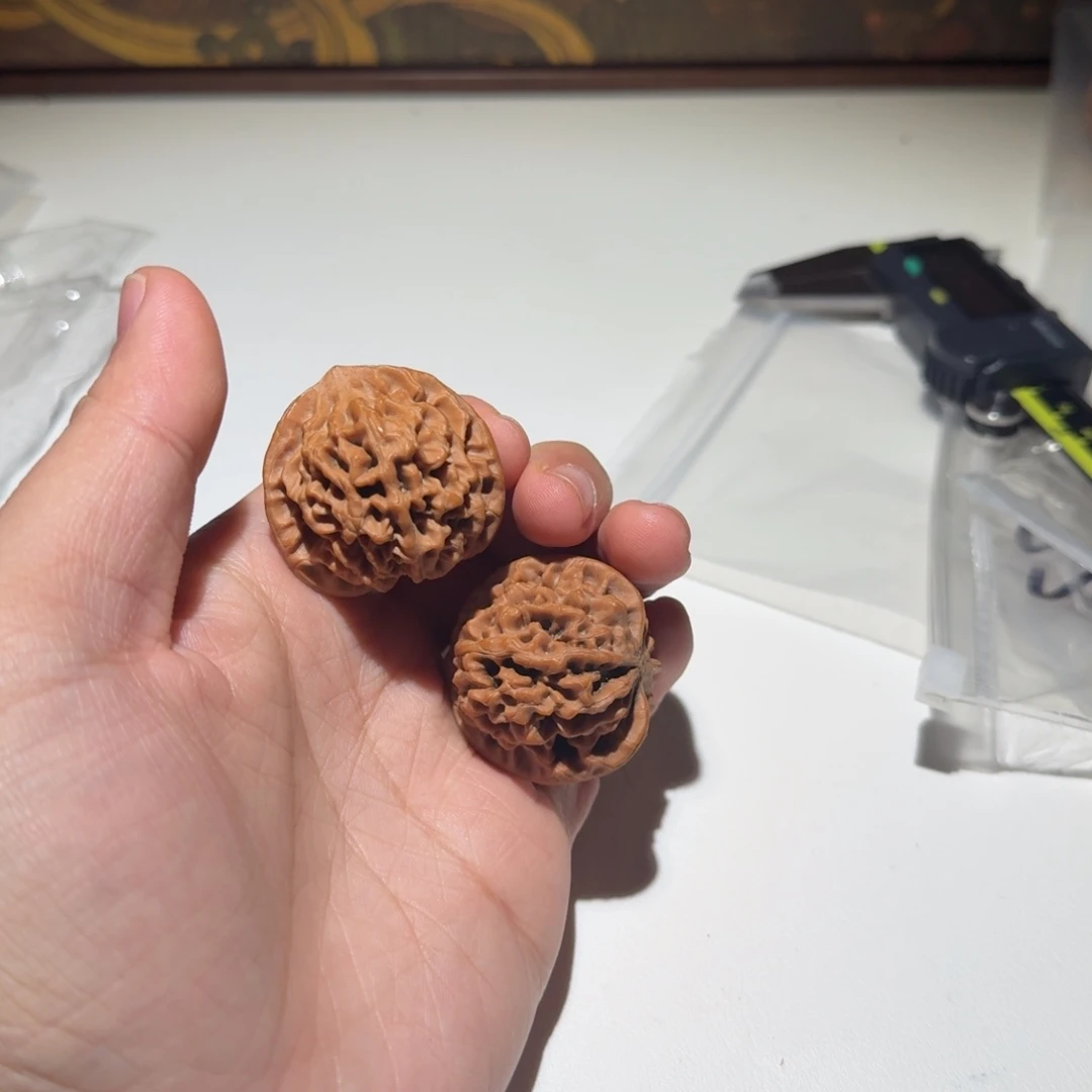 @***南吊坠文玩核桃39秦闷全品