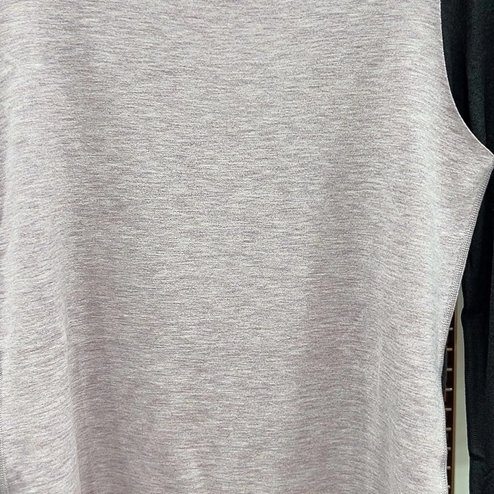 女紫色分格兰xl羊绒背心