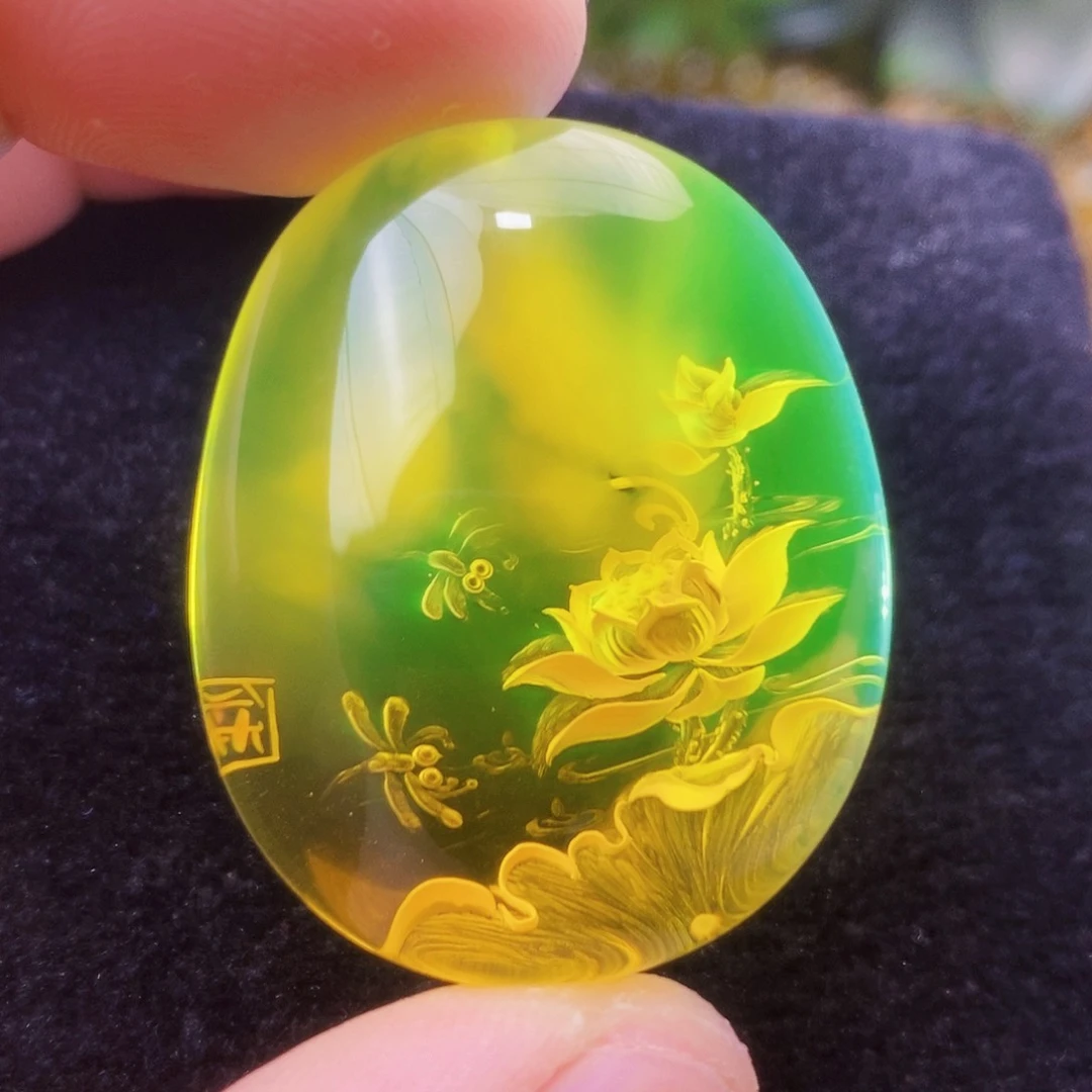 【闪购商品】金珀吊坠(不含链)未镶嵌