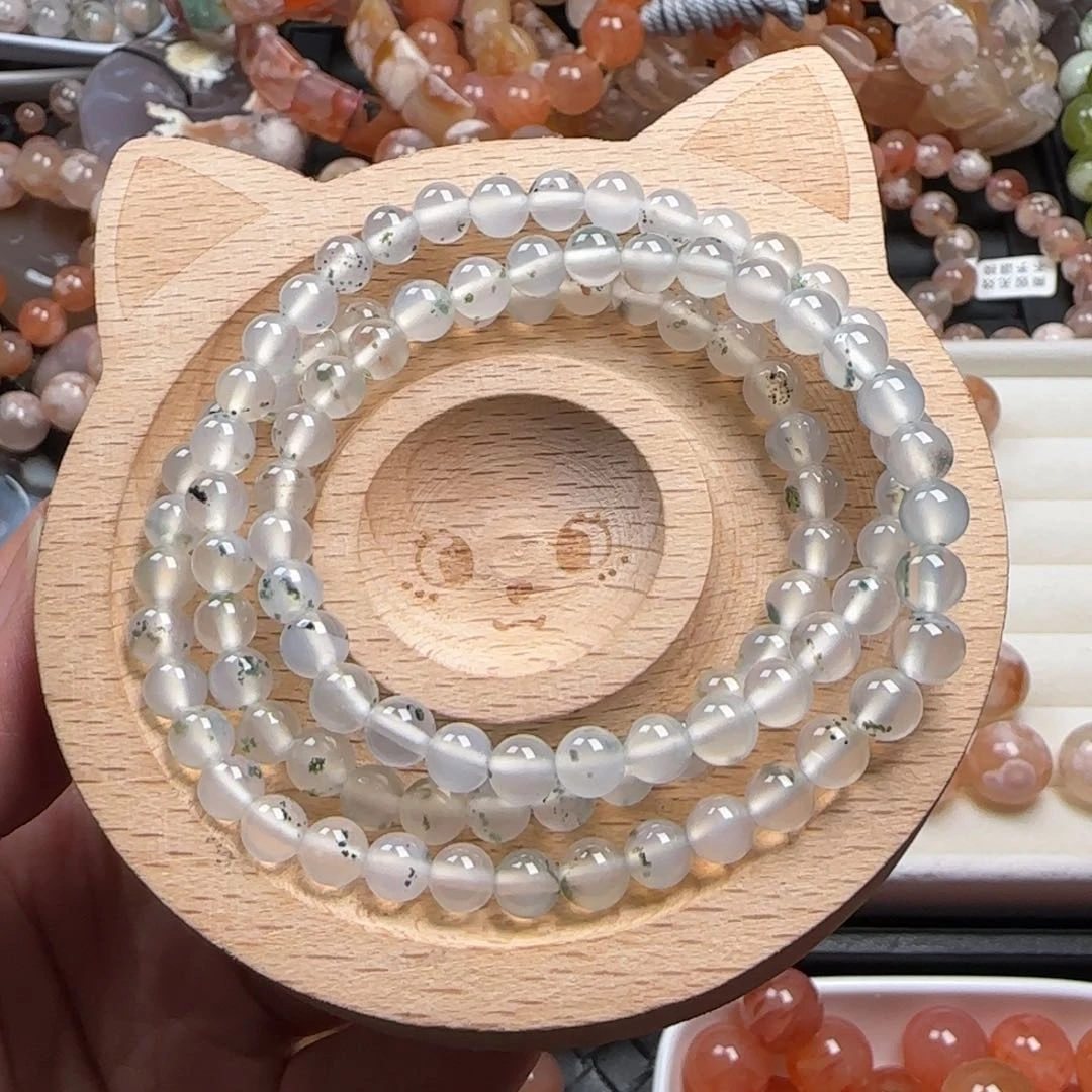 未镶嵌玛瑙/玉髓珠宝半成品