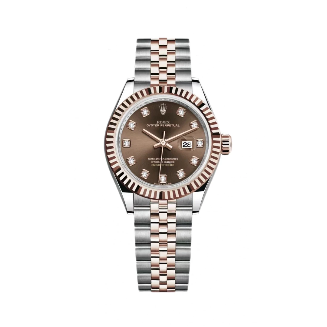 全新 RDJEX/女装日志系列/31MM/自动机械腕表/25年全套