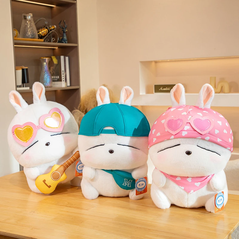正版流氓兔公仔可爱兔子玩偶毛绒玩具儿童女孩小号布娃娃生日礼物