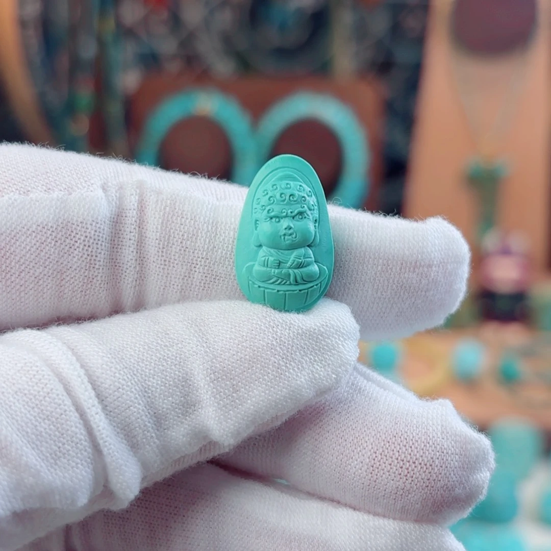 绿松石未镶嵌配饰