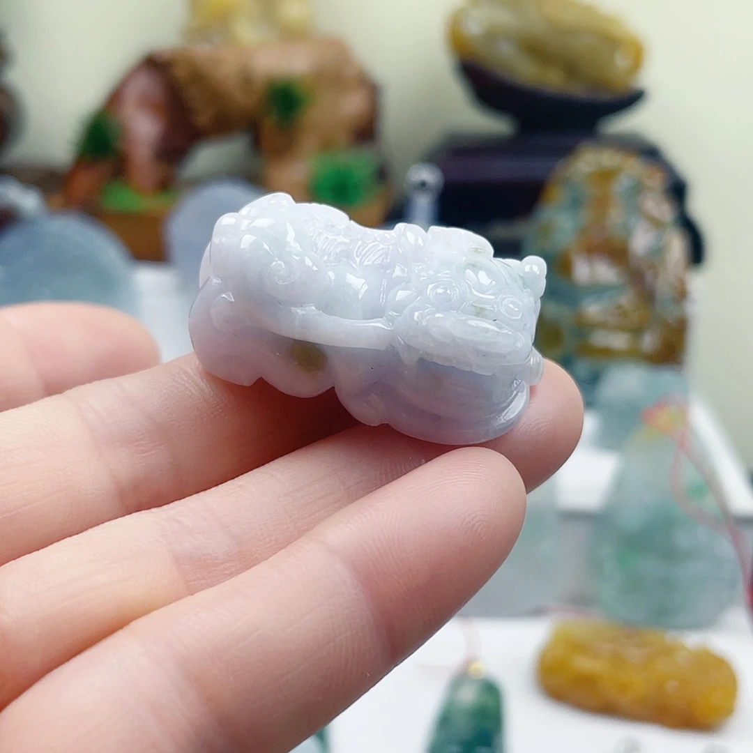 翡翠未镶嵌颈饰2222