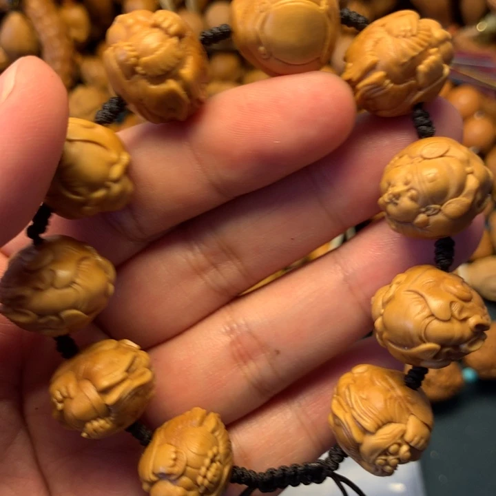 橄榄核手串/手链头一次