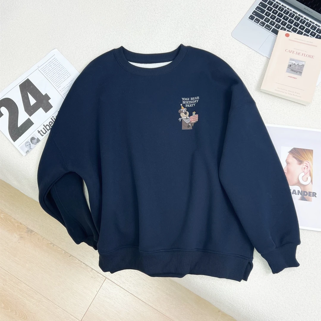 女印花潮流小众上衣卫衣