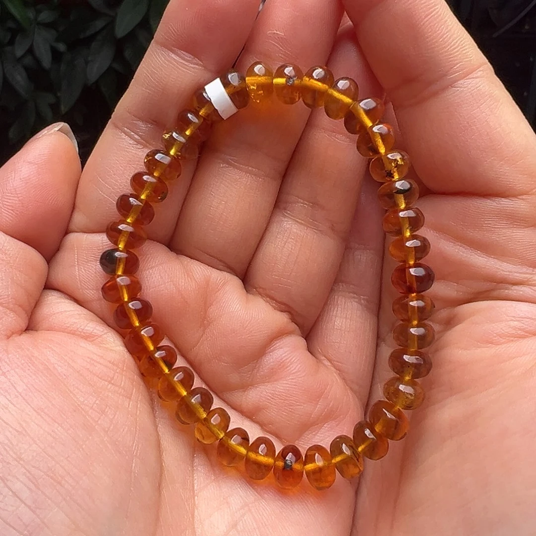 琥珀未镶嵌裸石抚顺琥珀10526七