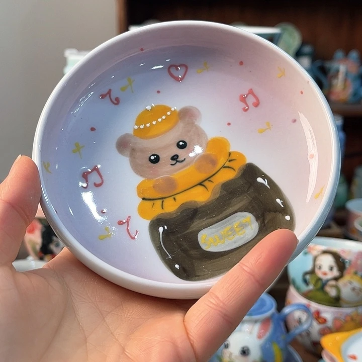 陶景德镇釉下手绘陶瓷