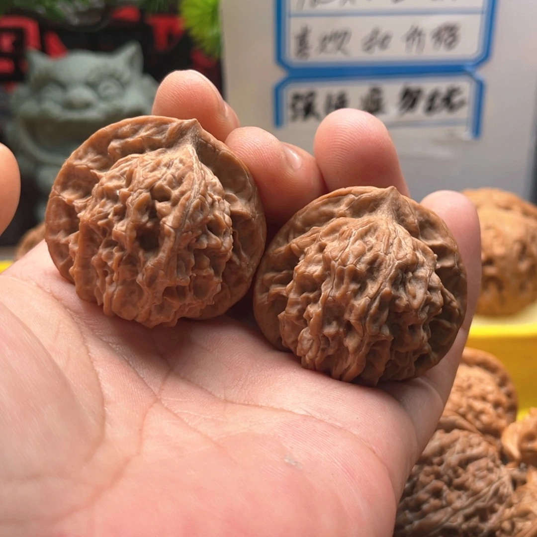 文玩核桃吊坠洪*38野生雀舌