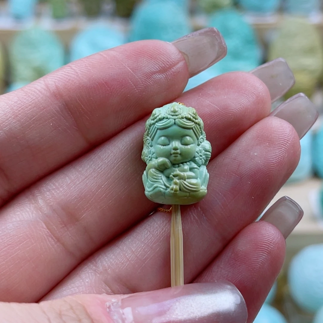 绿松石未镶嵌珠宝奇石