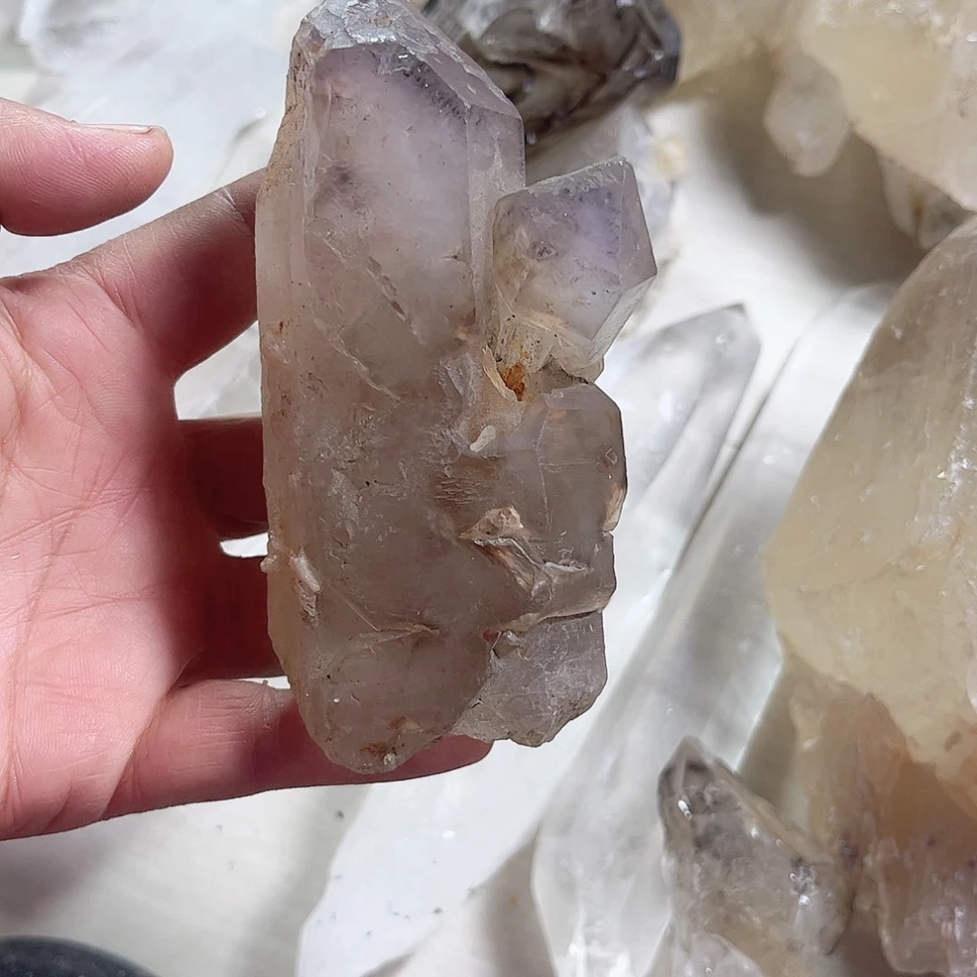 水晶天然水晶原石未镶嵌千**创