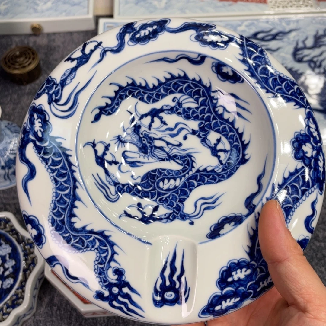 路***前景德镇陶瓷手工手绘