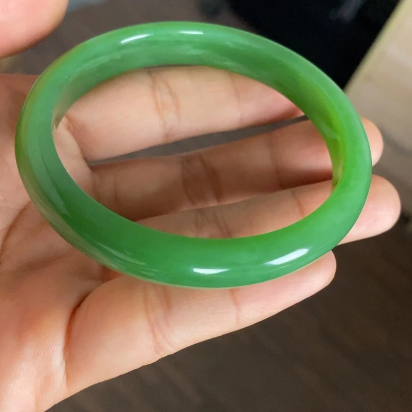 【闪购商品】和田玉（碧玉）手镯未镶嵌